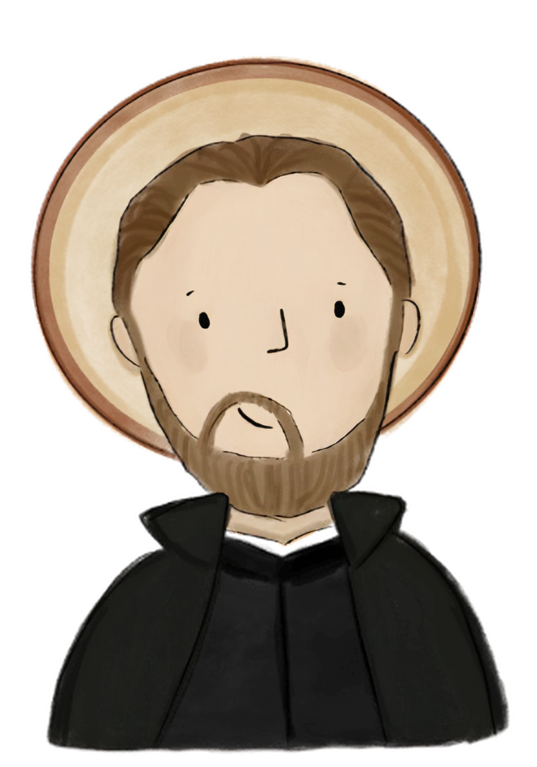 Illustration of St. John Francis Regis