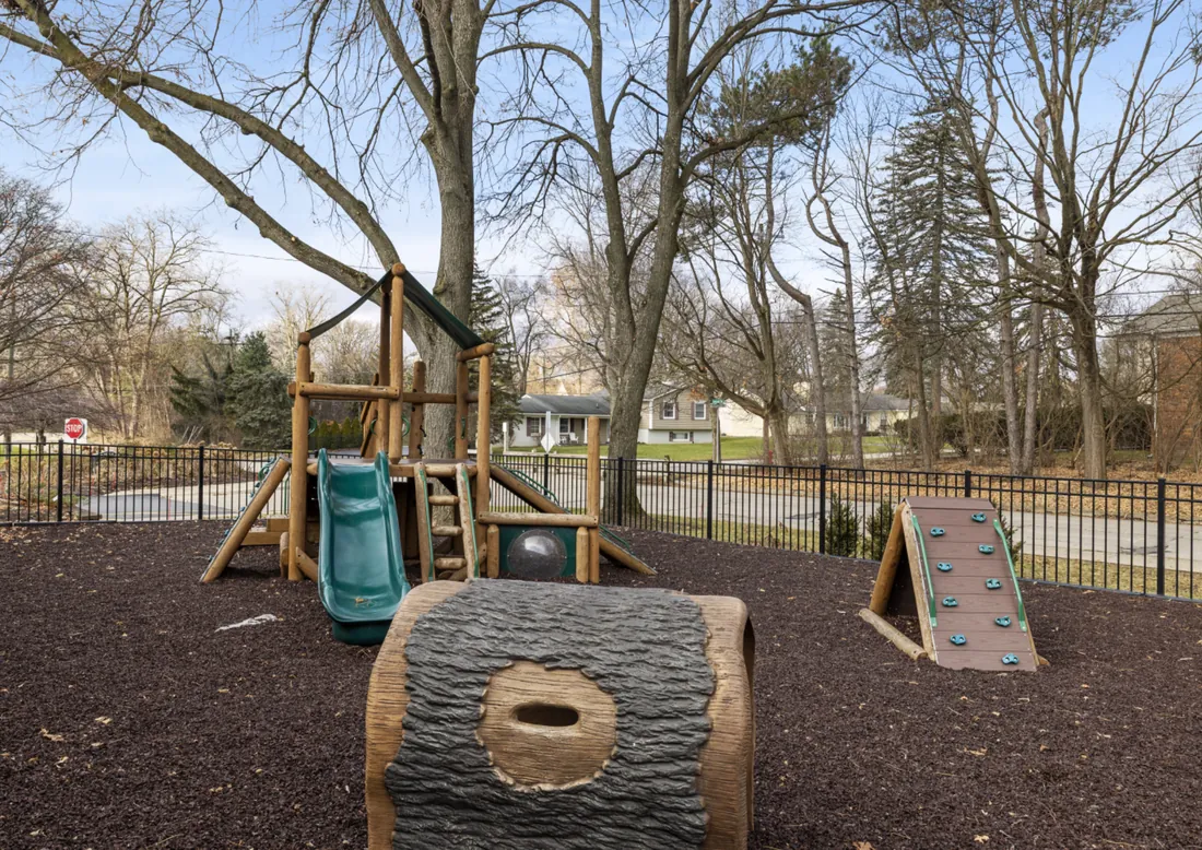 St. Regis playground with play structure